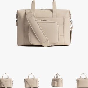 Monose Beige Metro Duffel Bag